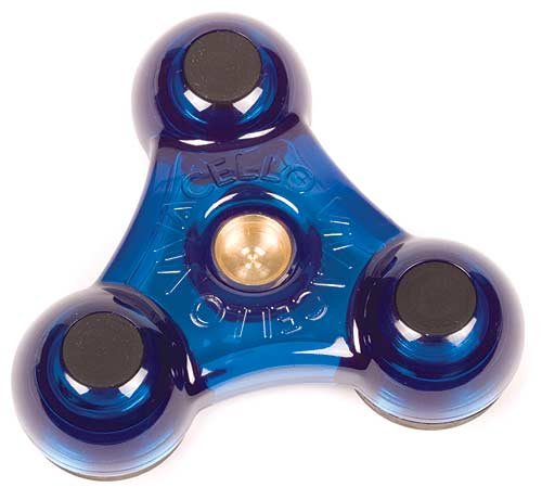 Vivacello Endpin Rest for Cello & Bass   Blue