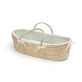 Badger Basket Company Natural Baby Moses Basket -... by Badger Basket