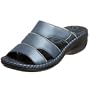 Propet Women's Azalea Sandal,Denim Blue/Grey,8 W US