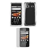 Crystal Clear Hard Shell Protector Snap on Case Phone Cover For Samsung Gal ....