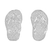 Sterling Silver Flip Flop Earrings