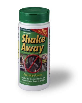 Shake Away 3004503 Small Animal Repellent – Fox Urine Granules, 3 lbs.