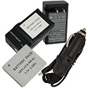 Battery+Charger for Canon PowerShot D10 S90 SD1200 IS SD1300 IS SD3500 IS SD770 IS SD980 IS
