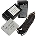Battery+Charger for Canon PowerShot D10 S90 SD1200 IS SD1300 IS SD3500 IS SD770 IS SD980 IS