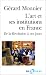 L'art et ses institutions en France