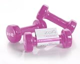410TVR71kxL. SL160  ZoN 8 Pound Dumbbell (Pink)