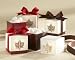 “Autumn Elegance” Laser-Cut Fall Leaf Favor Box (Set of 24)