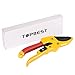 Topbest Pulley Pruning Shears Ideal Garden Hedge Tree Clippers Non-slip Handle Secateurs Tree Pruners Better Than Conventional Anvil Pruning Hand Tools and Garden Scissors