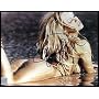 Pamela Anderson -Beads- 8x10 Autographed Photograph