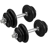 Confidence PRO 25kg/55lbs Dumbbell Weights Set