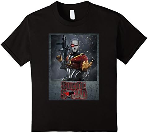 Kids Suicide Team T-shirt, DeadShot Bad Boy T-shirt 8 Black