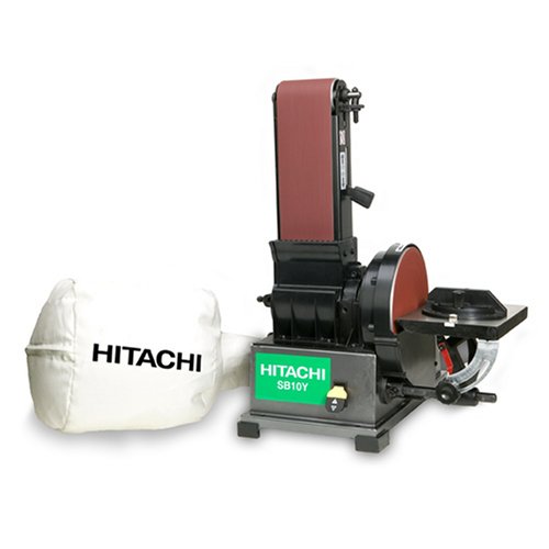 Tools: Hitachi SB10YI 4 by 8 inch Belt Disc Sander with Dust Collection