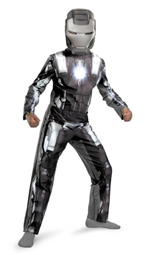 Iron Man 2 War Machine Classic Costume, Child M(7-8)