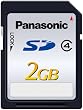 Panasonic SD�������[�J�[�h 2GB RP-SDP02GJ1K