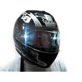 Motorcycle Spawn Helmet Saftey Blue LED Headlights Fits all ATV quad scooter and... by KapscoMoto