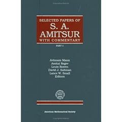 【クリックでお店のこの商品のページへ】Selected Papers of S. A. Amitsur With Commentary (Collected Works) [ハードカバー]