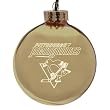 Pittsburgh Penguins 4" Laser-Etched Holiday Tree Ornament - NHL Hockey