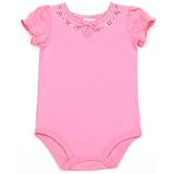 OshKosh B'Gosh Pink Embroidered Bodysuit PNK 18 Mo by OshKosh B'Gosh