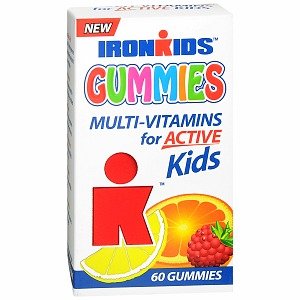 IronKids Gummies Multi Vitamins -60 gummies Iron Kids Brand: IronKids - Life Science Nutritionals - Canadian