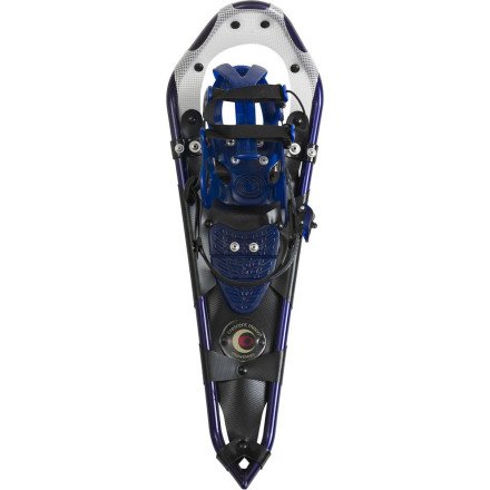 Crescent Moon Gold 13 Mountain Hiking Snowshoes for Women - Transparent Purple