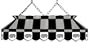 Imperial San Antonio Spurs Licensed 40-Inch Rectangular Stained Glass Billiard Table Light