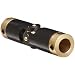 Huco 103.13.2424,-Pol Single Acetal Universal Joint With Brass Yoke, Acetal, Diameter 0.51", Length 1.82", Bore: 1/4"x1/4"