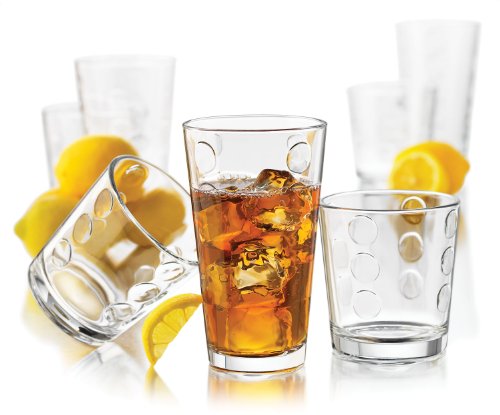 Libbey Reno 16-Piece Glassware Set