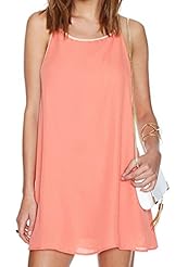 Summer Spaghetti Strap Chiffon  Dress