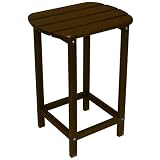 Poly-Wood South Beach Side Table - Mahogany Finish (26H)