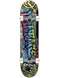 Voltage Graffiti Complete Skateboard - Green