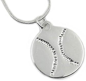 Softball/Baseball Necklace: #1Top Sellling Gift for Player, Coach and Team. Why Purchase Another Trophy?