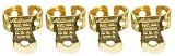 National Brass Finger Pick - 4 Pack