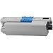 Inktoneram Compatible Toner Cartridges Replacement for Okidata C310 C510 C330dn C331dn C510dn C511dn C530dn C531dn MC351dn MC352dn MC361dn MC362dn MC561dn MC562dn ([Black,Cyan,Magenta,Yellow], 4-Pack)