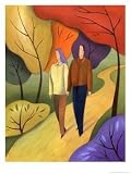 Couple Walking Through Forest Giclee Poster Print by Dynamic Graphics, 18x24