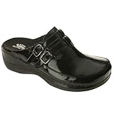 Spring Step Women's Happy Clog,Black,38 EU/7.5-8 M US