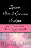 Topics in political discourse analysis