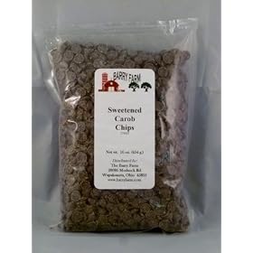 Carob Chips, Sugar Sweetened, 1 lb.