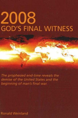 2008 God's Final Witness under Prophecy in The Books Store