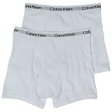 Calvin Klein Boy's Classic White Boxer Brief 2-pack