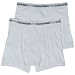 Calvin Klein Boy's Classic White Boxer Brief 2-pack