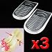 Elevator Pads - kilofly Silicone Cushion Shoe Insoles - Heel [Set of 3]