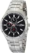 Caravelle by Bulova Men's 43B117 Black Dial Bracelet Watch by Caravelle by Bulova
