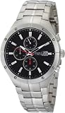 Caravelle by Bulova Men's 43B117 Black Dial Bracelet Watch