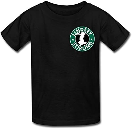 YC Big Boys' Lindsey Stirling Poster.PNG T Shirt For Kids Black XS