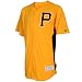 MLB Pittsburgh Pirates Short Sleeve Authentic Button Front Cool Base Batting Practice Jersey Boys'