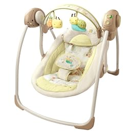 Bright Starts InGenuity Portable Swing with Sustained Speed - Bella Vista