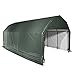 12x20x9 Barn Shelter with Green Cover
