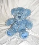 M C G Textiles Huggables Blue Teddy Stuffed Toy Latch Hook Kit 14" Tall 36115, 1 Item(s)/Order