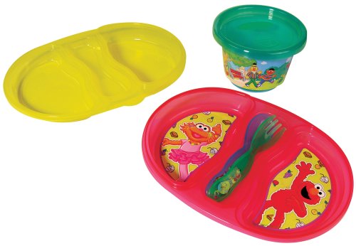Baby: The First Years Sesame Street Take & Toss Feeding Set