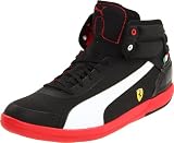 Puma Men’s Driving Power Light SF Ferrari Fashion Sneaker,Black/White/Rosso Corsa,13 D US